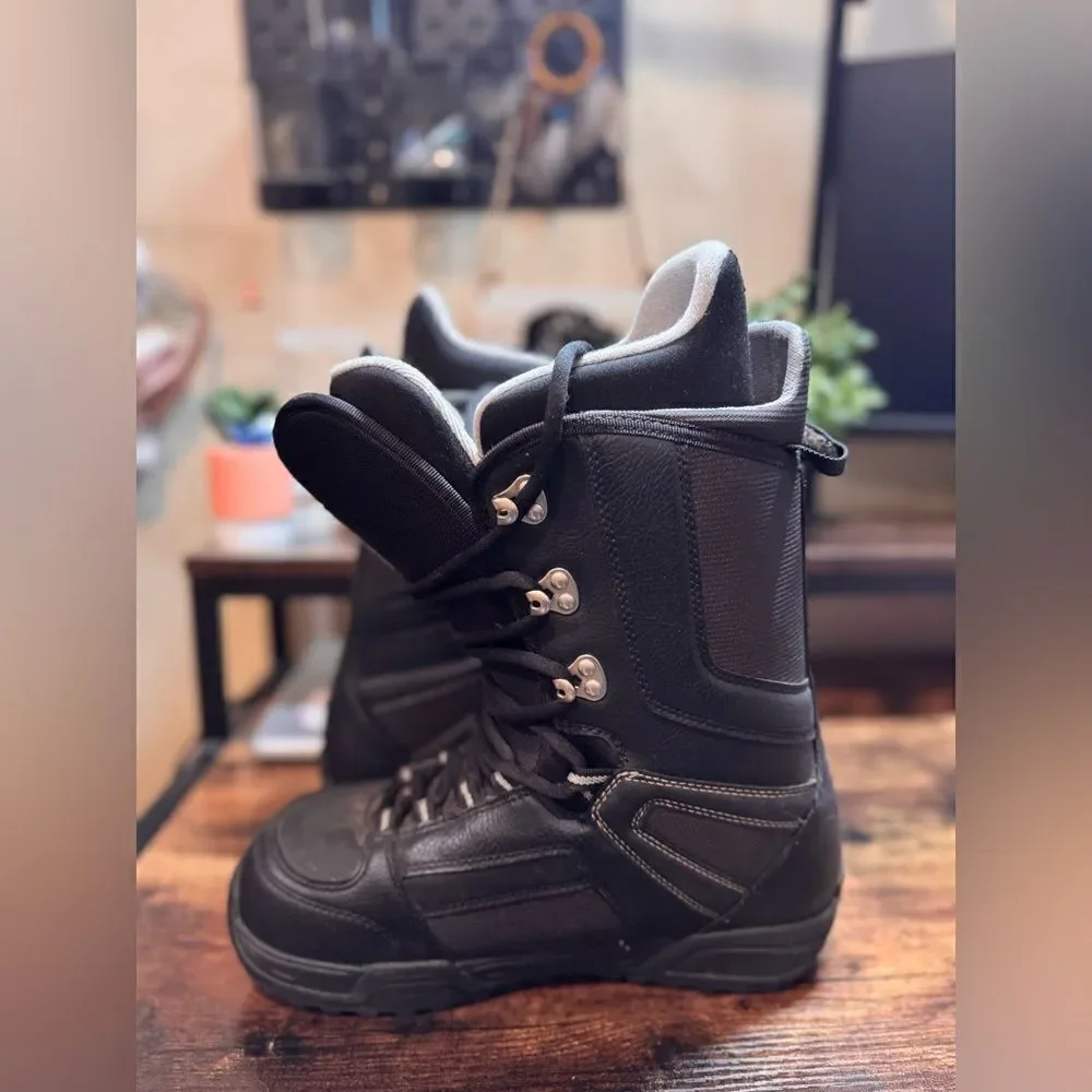 Burton‎ Tribute Black Snowboard Boots Size 8